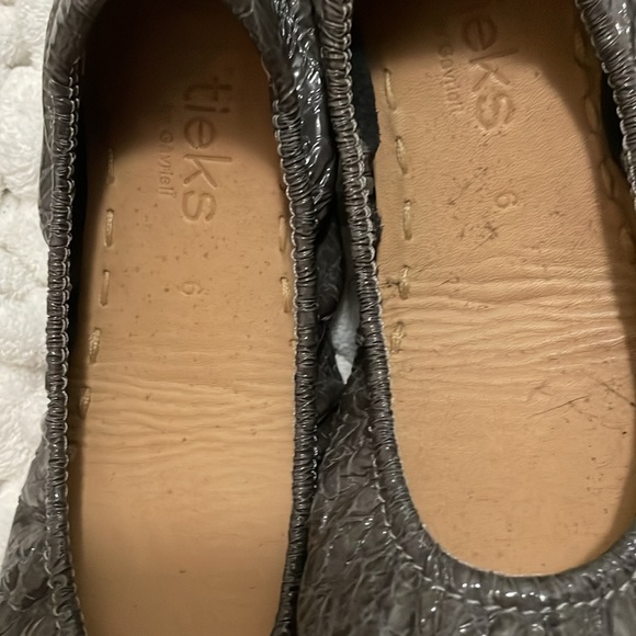 Slate Grey Croc Tieks - Picture 6 of 7